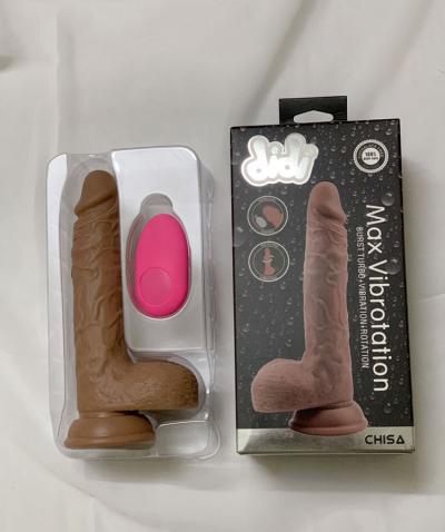Dương vật giả hít tường cao cấp rung ngoáy điều khiển từ xa Max Vibro gân guốc giống thật