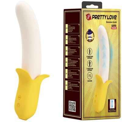 Dương vật giả ngụy trang trái chuối rung thụt Banana Geek Pretty Love