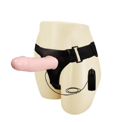 Dương vật giả rỗng ruột dây đeo có rung Ultra Baile size lớn cho nam