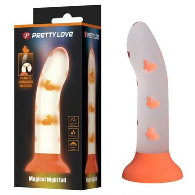 Dương vật hít tường silicon phát sáng Pretty Love Magical Nightfall độc đáo