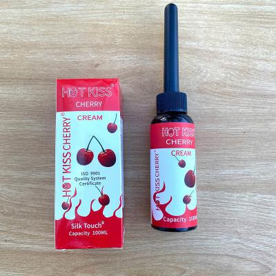 Gel bôi trơn dưỡng ẩm âm đạo hương cherry Hot Kiss Cherry 100ml Silk Touch