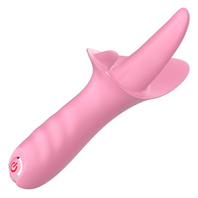 Lưỡi rung silicon siêu mềm 10 chế độ kích thích điểm G cho chị em