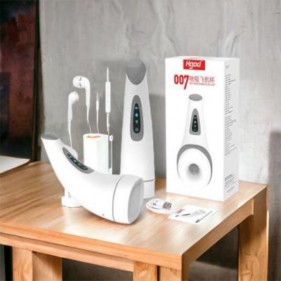 Máy bú mút dương vật tự động rung thụt co bóp phát âm thanh tỏa nhiệt Hgod 007 cao cấp