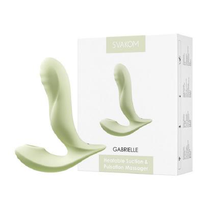 Máy mát xa điểm G gắn quần chíp rung thụt hút sưởi ấm điều khiển từ xa Svakom Gabrielle