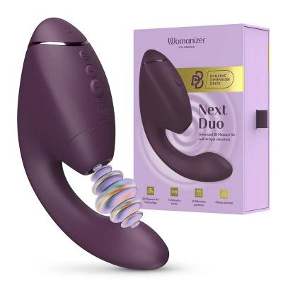 Máy rung bú mút kích thích trong ngoài âm đạo cùng lúc Womanizer Next Duo cao cấp