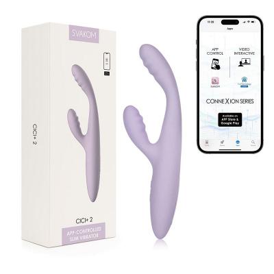 Máy rung điểm G Svakom Cici 2 Plus kết nối app tỏa nhiệt cao cấp chính hãng