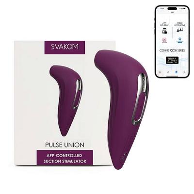 Máy rung hút âm đạo điều khiển qua app Svakom Pulse Union chính hãng