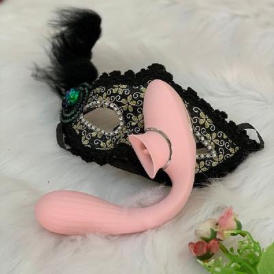 Máy rung massage điểm G lưỡi liếm cao cấp Nvtoys Disa có thể uốn cong