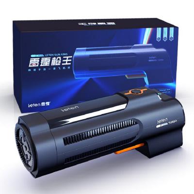 Máy thủ dâm Leten Turbo dạng ống lồng rung thụt đẩy cực mạnh êm ái