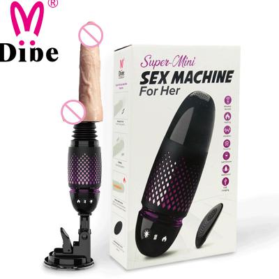 Máy thủ dâm tự động hít tường Dibe Sex Machine rung thụt tỏa nhiệt ấm