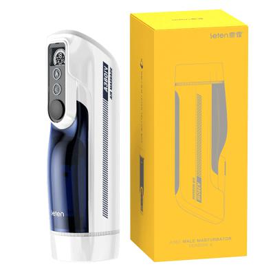 Máy thủ dâm tự động Leten A380 thế hệ 4 màn hình Led rung rên thụt tỏa nhiệt