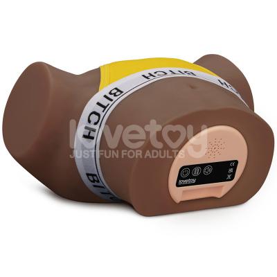 Mông âm đạo giả silicon 3kg rung rên bú mút Lovetoy Streetgirl Black cao cấp