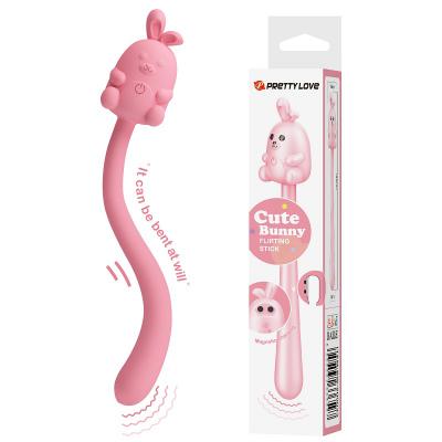 Que rung hỗ trợ tăng khoái cảm nam nữ Pretty Love Cute Bunny dễ thương