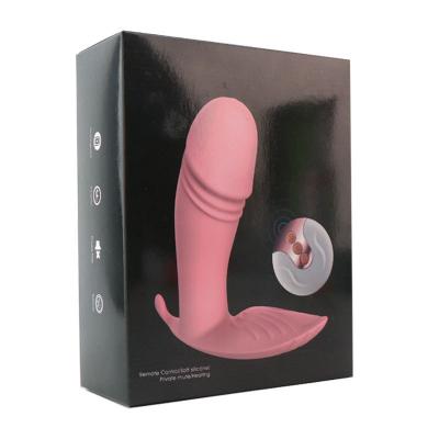 Sextoys trứng rung hình dương vật gắn quần chíp điều khiển từ xa
