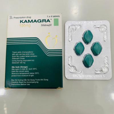 Thuốc tăng cường sinh lý nam Kamagra 100mg chính hãng kéo dài cuộc yêu