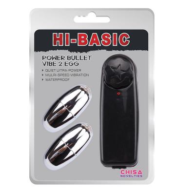 Trứng rung đôi mini giá rẻ Chisa Hi-Basic dùng pin