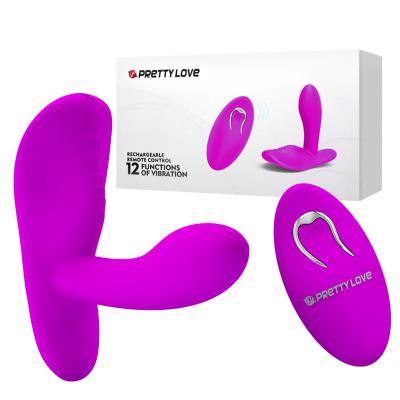 Trứng rung hình dương vật giả kẹp vùng kín Pretty Love Baile Paitila 12 chế độ