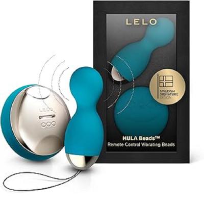 Trứng rung Lelo Hula Beads xoay massage âm đạo hột le Thụy Điển cao cấp
