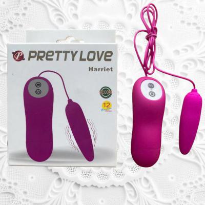 Trứng rung tình yêu Pretty Love Harriet 12 chế độ mềm mịn cho nữ