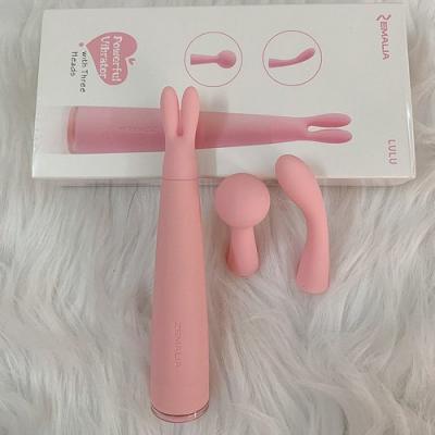 Zemalia Lulu - Que rung massage điểm G kèm 3 đầu cute thay thế