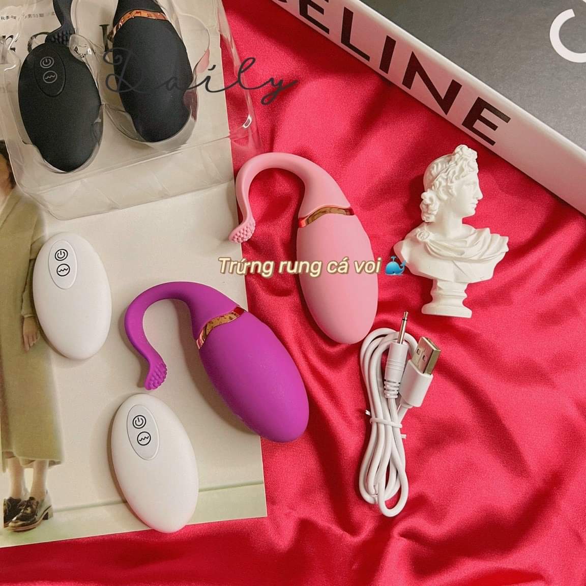 Trứng rung cá voi - Sexy Player điều khiển từ xa, cái đuôi lợi hại