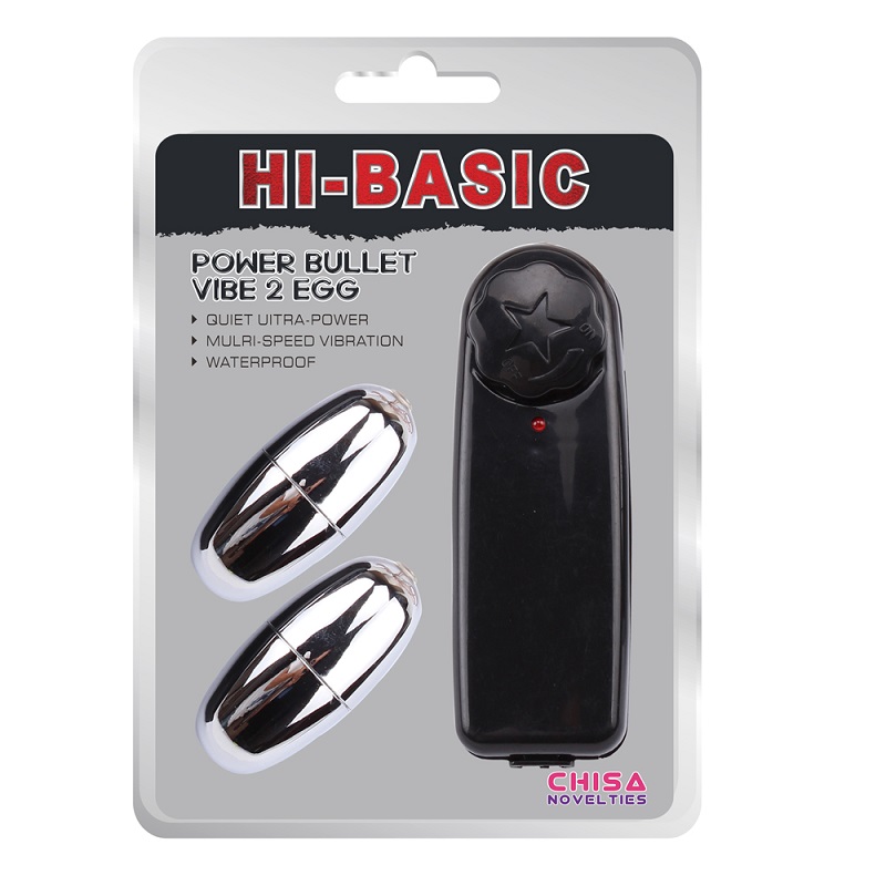 Trứng rung đôi mini giá rẻ Chisa Hi-Basic dùng pin