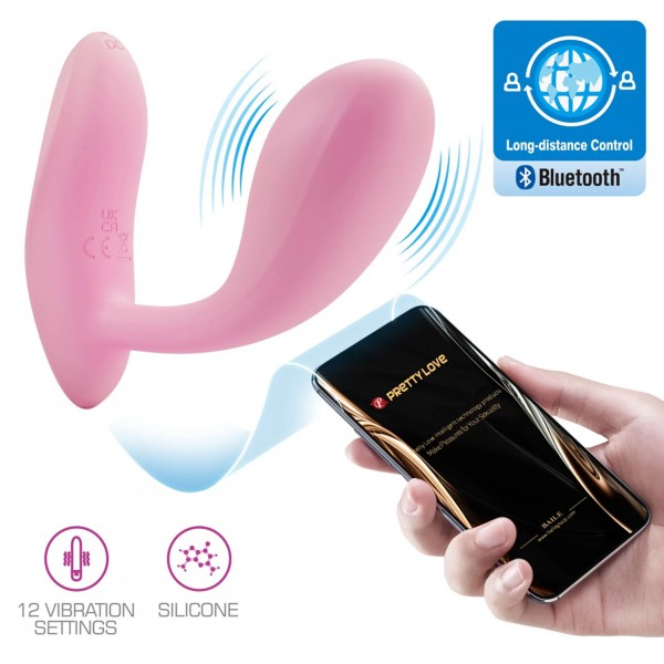 Trứng rung gắn quần lót Pretty Love Baird điều khiển qua app chính hãng không giới hạn khoảng cách