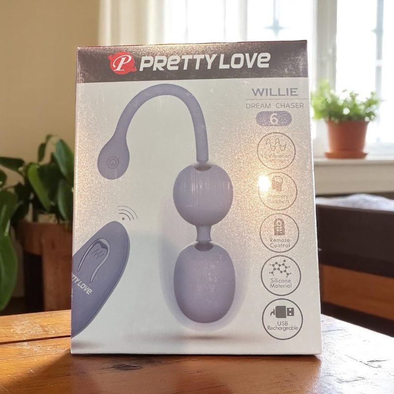 Trứng rung hậu môn điều khiển từ xa Pretty Love Dream Chaser Willie 12 chế độ