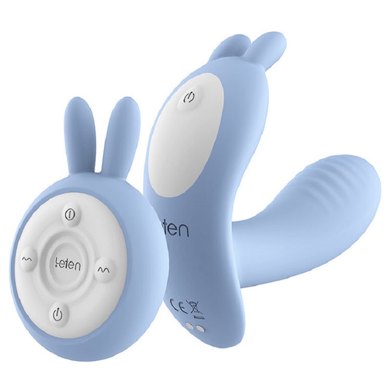 Trứng rung hình cu giả gắn quần chíp sưởi ấm kẹp cô bé dễ thương Leten điều khiển từ xa