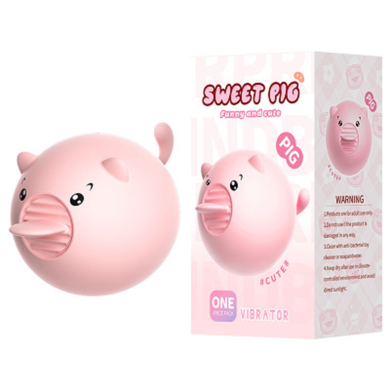 Trứng rung liếm Sweet Pig ngụy trang bé heo nhỏ gọn xinh xắn