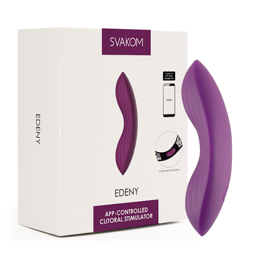 Trứng rung máy massage mini Svakom Edeny gắn quần lót cao cấp