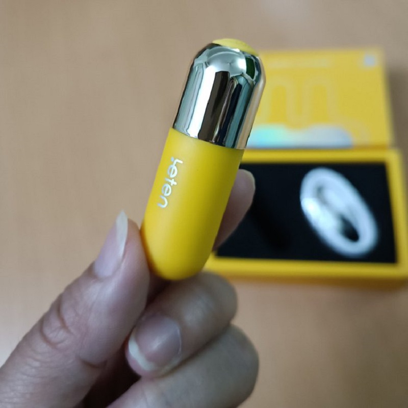 Trứng rung mini đa chế độ Leten pin sạc siêu mạnh