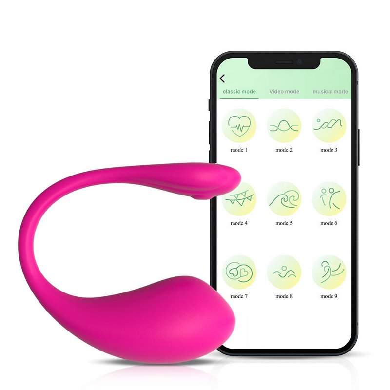 Trứng rung tình yêu siêu mạnh Lushy điều khiển qua app điện thoại