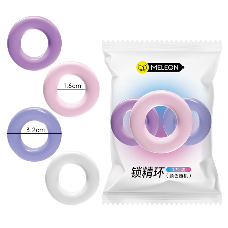 Vòng đeo dương vật silicon Meleon đường kính 1,6cm chống xuất tinh sớm
