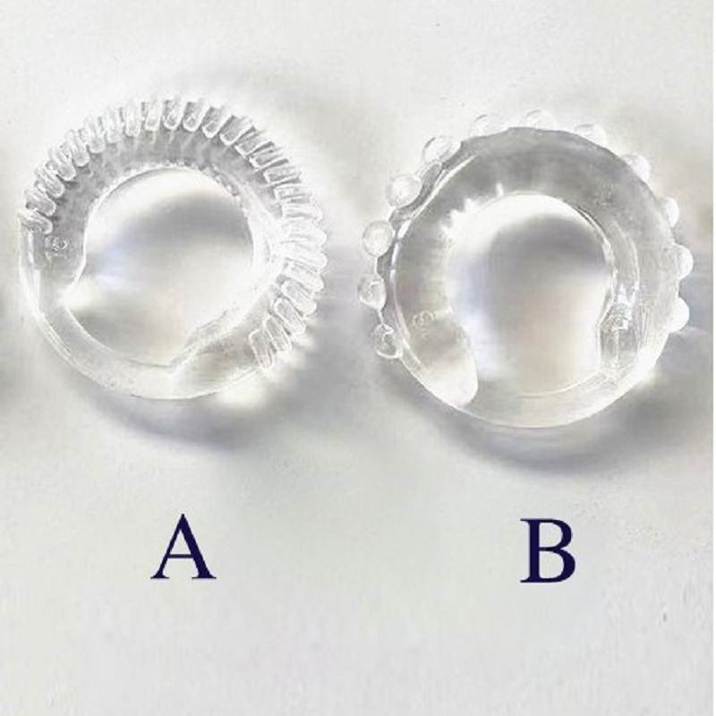 Vòng silicon gai bi đeo đầu dương vật giúp tăng khoái cảm